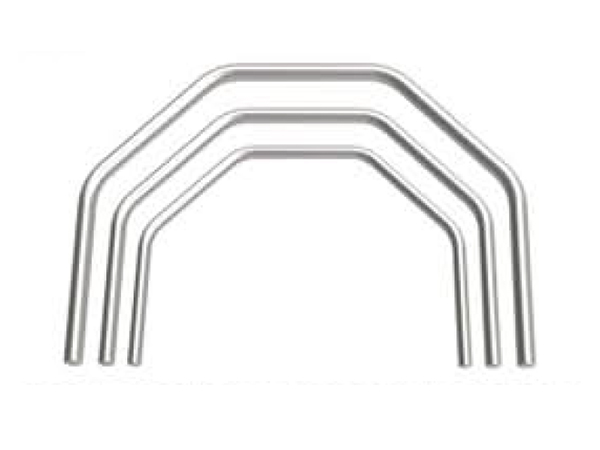 Semi-circular curved rod