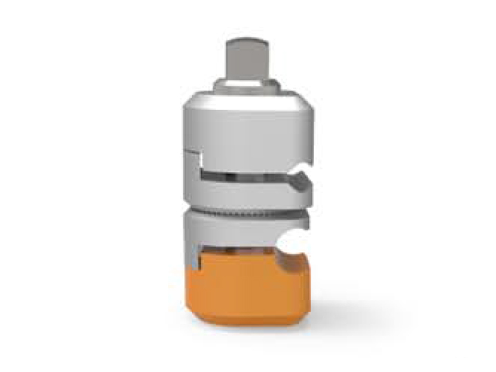Pin to rod coupling