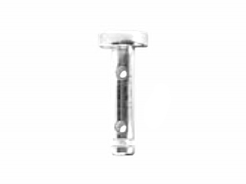 Two-hole x-wire securing pin