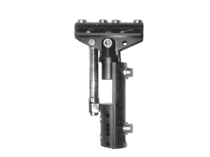 Fixator assembly with lrs rail and lrs of-garches t-clamp