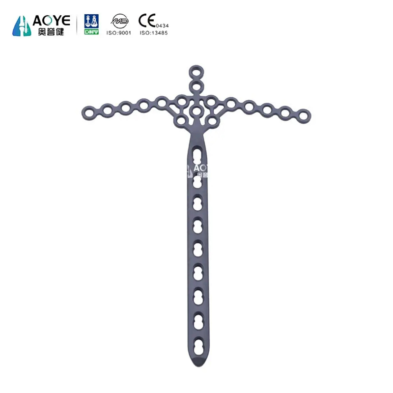 Distal Tibial Wing-Shaped Locking Plate